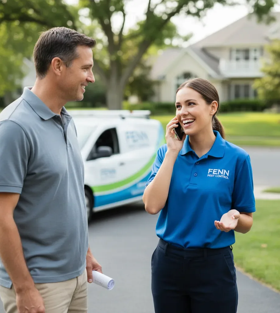Fenn Pest Control customer support in Warrenton